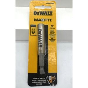 DeWalt MaxFit 3 in 76,2mm Compact‎ Magnetic Drive Impact Rated DWARIDGMF Bit New